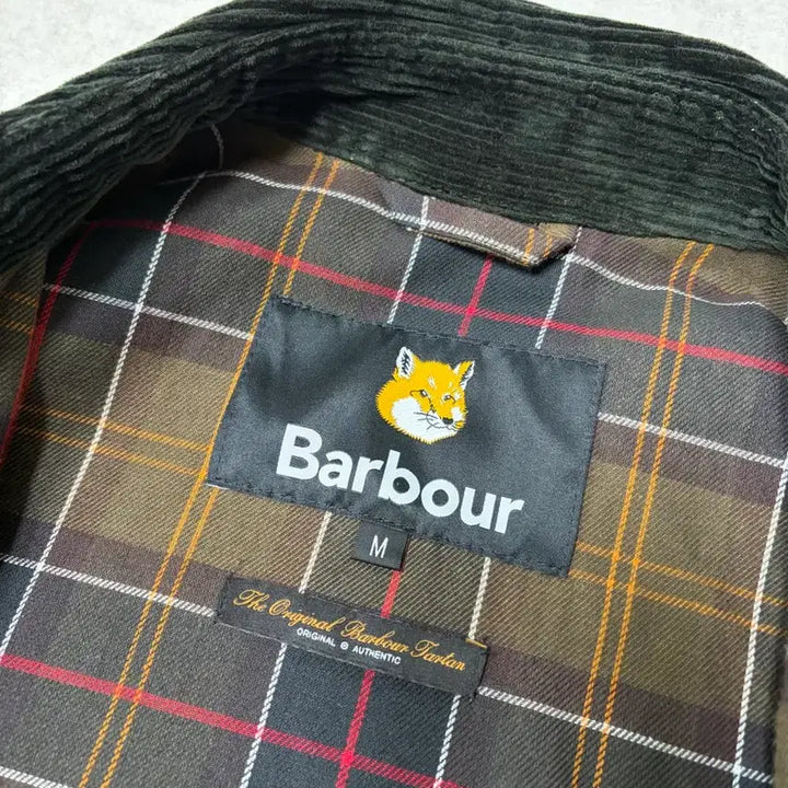 [BUNJANG] Barbour Maison Kitsune Wax Jacket / 바버 메종키츠네 왁스 자켓