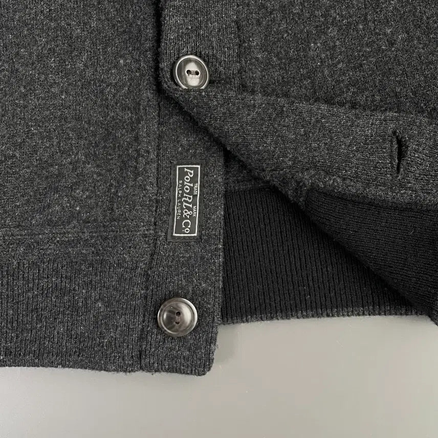 [BUNJANG] Polo Ralph Lauren Merino Wool Shawl Collar Cardigan / [XL] 폴로 랄프로렌 메리노 울 숄카라 가디건