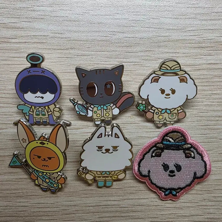[BUNJANG] TXT (Tomorrow X Together) Unsealed Pin Button Pin Badge Bundle Set / 투바투 뿔바투 개봉 핀버튼 핀뱃지 판매
