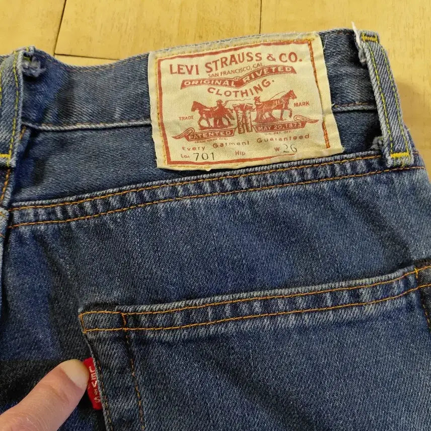 [SOLD OUT] [26] 리바이스 LVC 1950s 701 셀비지 데님