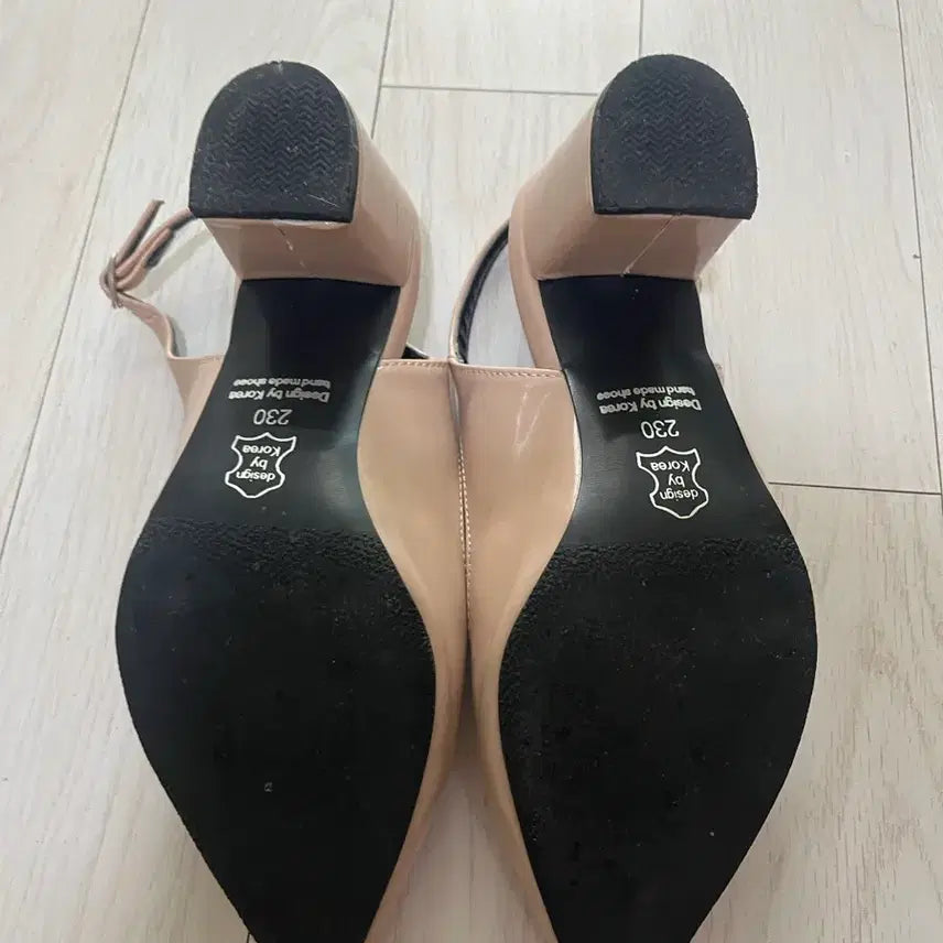 [BUNJANG] SAPPUN Slingback Pink Beige 230 / 사뿐 슬링백 핑크베이지 230