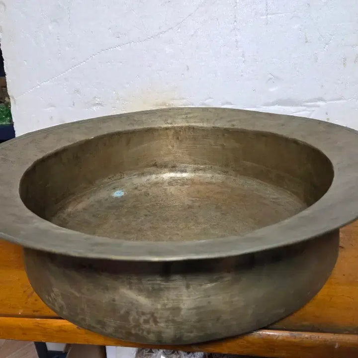 [BUNJANG] Vintage Brass Basin / 빈티지 황동 방짱 대야