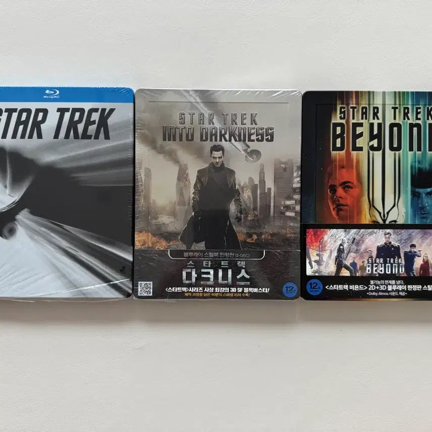 [BUNJANG] Star Trek 1-3 Steelbook Bundle with Autographs / 스타트렉 1-3편 스틸북 친필사인 일괄 판매