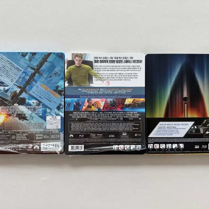 [BUNJANG] Star Trek 1-3 Steelbook Bundle with Autographs / 스타트렉 1-3편 스틸북 친필사인 일괄 판매