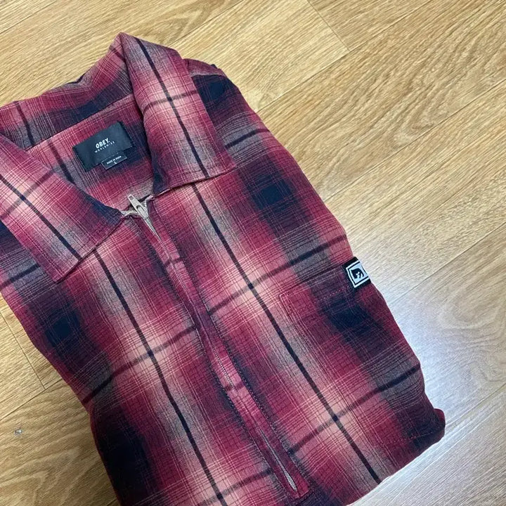 [BUNJANG] Obey Checkered Shirt L / 오베이 셔츠 L
