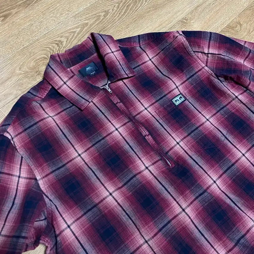 [BUNJANG] Obey Checkered Shirt L / 오베이 셔츠 L