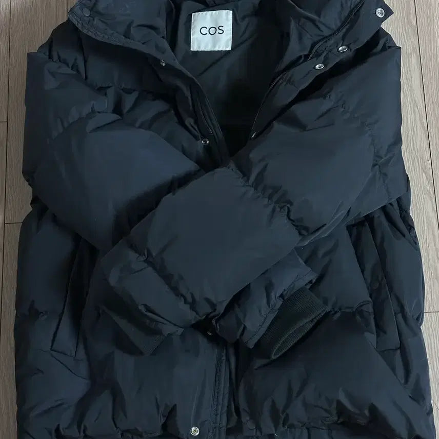 [BUNJANG] COS Padded Down Jacket Black M / 코스 패딩 블랙 M