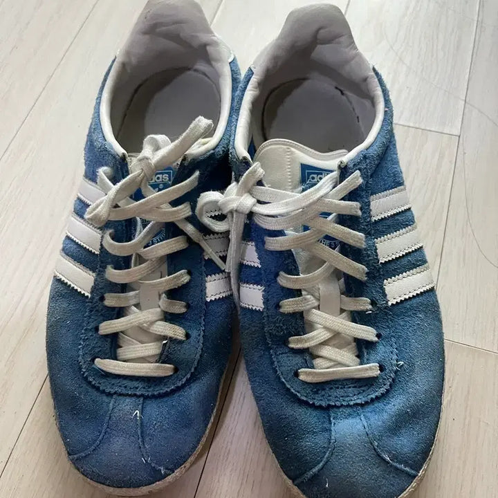[BUNJANG] Adidas Gazelle Blue Sneakers / 아디다스 가젤 블루 운동화 225
