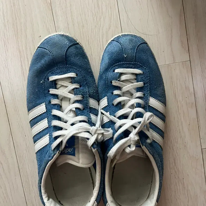 [BUNJANG] Adidas Gazelle Blue Sneakers / 아디다스 가젤 블루 운동화 225