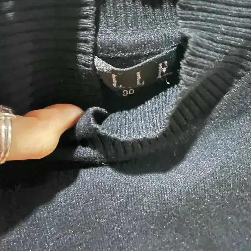 [BUNJANG] Elle Knit Short Sleeve Top / elle 니트 반팔