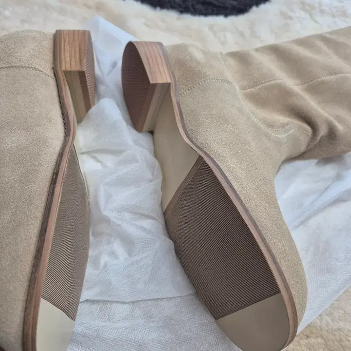 [BUNJANG] Suede Mid Boots 260 - New / 스웨이드 미들부츠260새상품