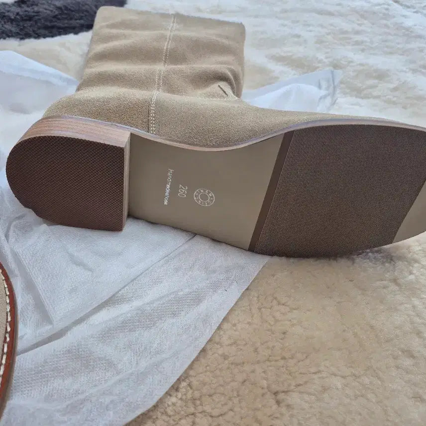 [BUNJANG] Suede Mid Boots 260 - New / 스웨이드 미들부츠260새상품