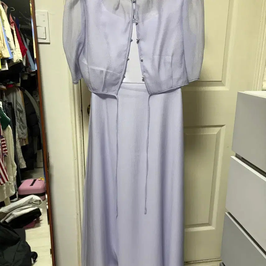 [BUNJANG] It MICHAA Long Purple Dress / 잇미샤 원피스
