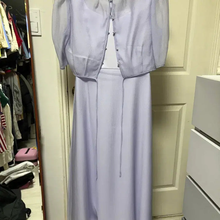 [BUNJANG] It MICHAA Long Purple Dress / 잇미샤 원피스
