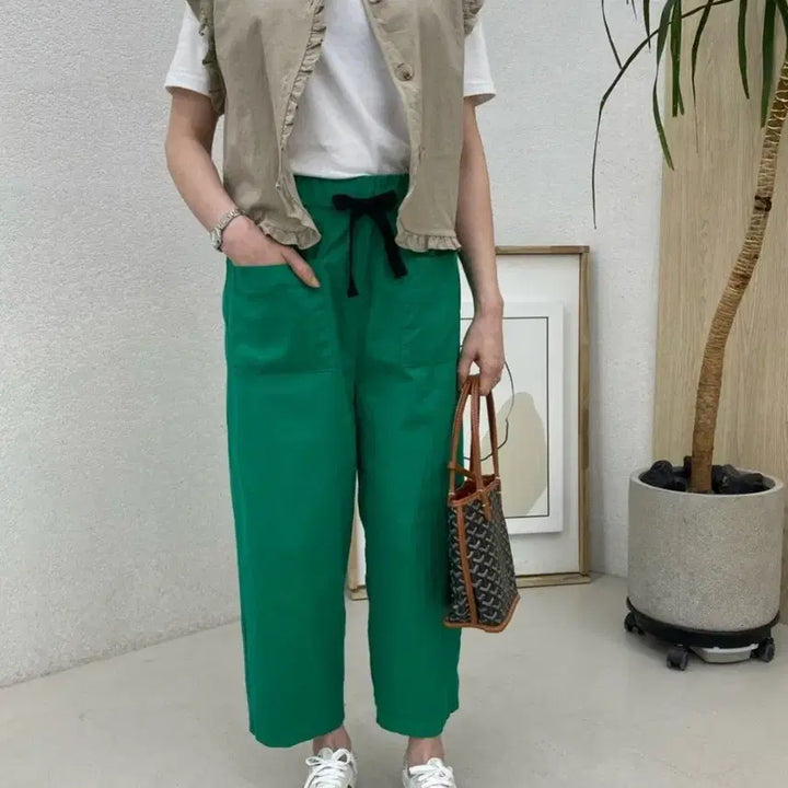 [BUNJANG] Generic Linen Vest / 홍당무 린넨 조끼(베이지)