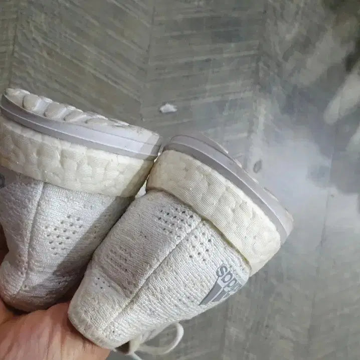 [BUNJANG] Adidas Pureboost White Running Shoes 235mm / 아디다스 퓨어부스트 흰색 런닝화 235mm