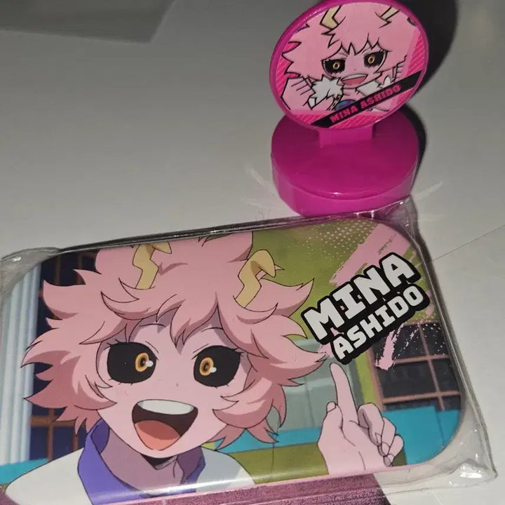 [BUNJANG] My Hero Academia Mina Ashido Bundle Set / 히로아카 아시도 미나 굿즈 6종 세트 일괄