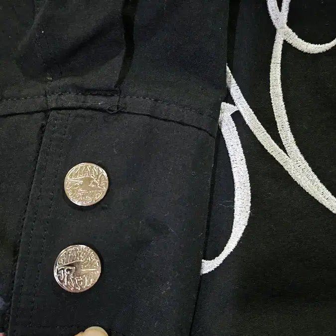 [BUNJANG] MAN.G Graphist Black Coat / MAN.G Graphist / 그라피스트 만지 /코트 Free