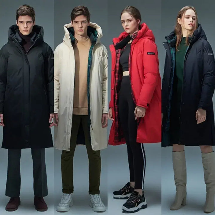 [BUNJANG] Skechers Block Tech Check Safari Padded Jacket / 스케쳐스 블럭테크 체크사파리 패딩 남녀겸용