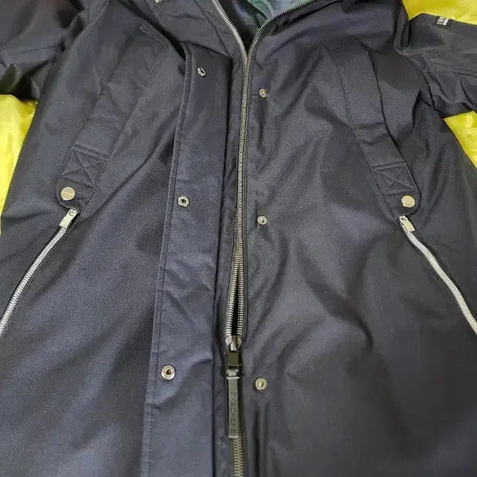 [BUNJANG] Skechers Block Tech Check Safari Padded Jacket / 스케쳐스 블럭테크 체크사파리 패딩 남녀겸용