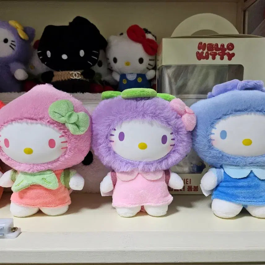 [SOLD OUT] 헬로키티 프루티 망고스틴 키부부 과일시리즈 박스채 새상품