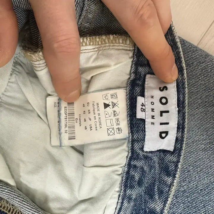 [BUNJANG] Solid Homme Denim Jeans 48 / 솔리드옴므 데님 청바지 48사이즈