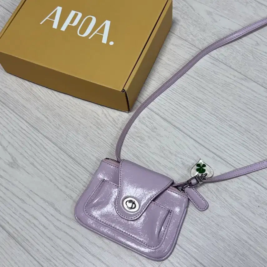 [BUNJANG] Apoa Mini Crossbody Bag Lavender / 아포아 미니 크로스백 라벤더