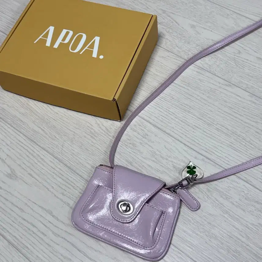 [BUNJANG] Apoa Mini Crossbody Bag Lavender / 아포아 미니 크로스백 라벤더