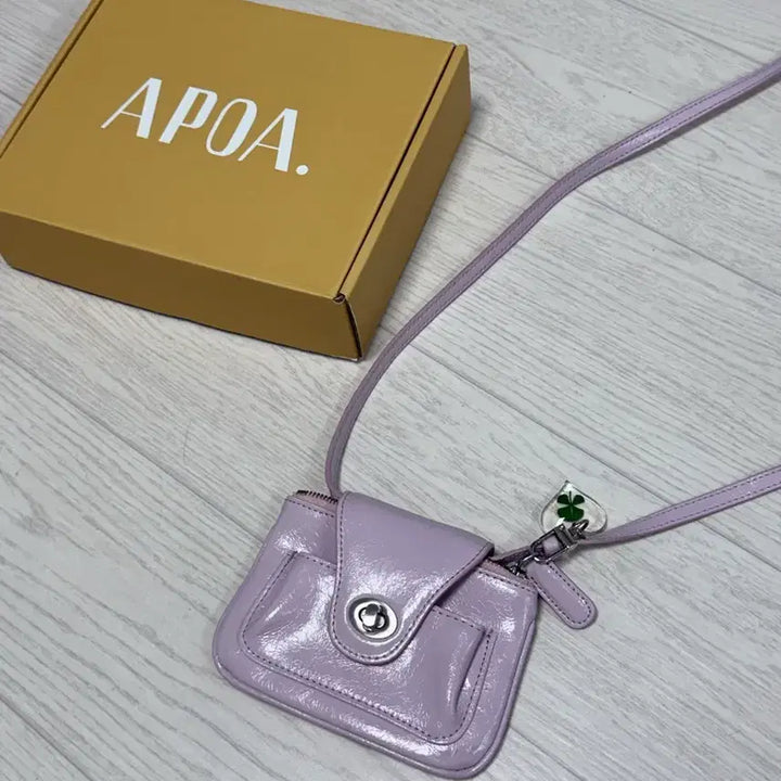 [BUNJANG] Apoa Mini Crossbody Bag Lavender / 아포아 미니 크로스백 라벤더