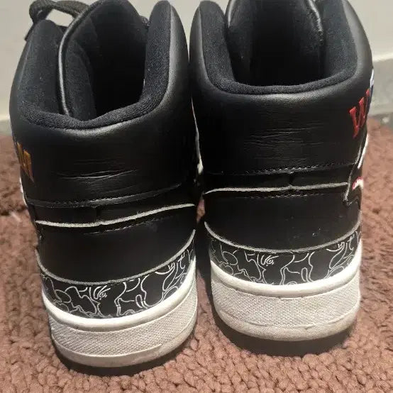 [BUNJANG] BAPE Bapesta Shark High-Top Sneakers / 베이프(BAPE) 베이프스타 샤크 하이탑 블랙 230~235