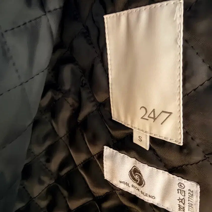 [BUNJANG] 247 Series Balmacaan Coat Black / 247시리즈 발마칸코트 블랙 S (100-105)