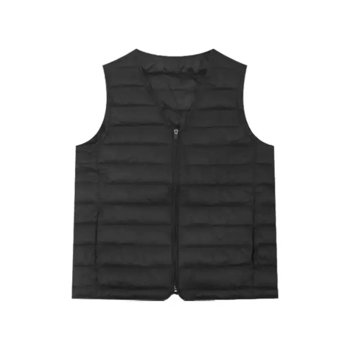[BUNJANG] Black Lightweight Padded Vest / 경량패딩조끼