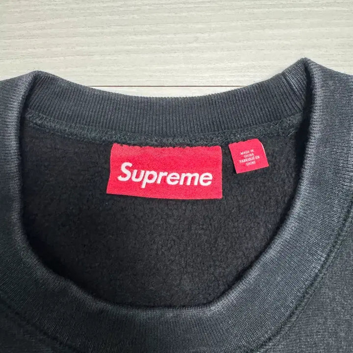 [BUNJANG] Supreme Washed Box Logo Crewneck Black L / 새상품)슈프림 워시드 박스로고 크루넥 블랙 L