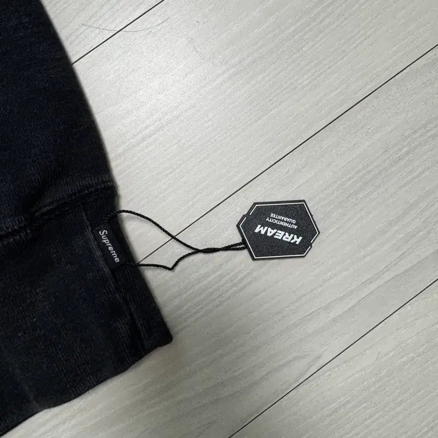 [BUNJANG] Supreme Washed Box Logo Crewneck Black L / 새상품)슈프림 워시드 박스로고 크루넥 블랙 L