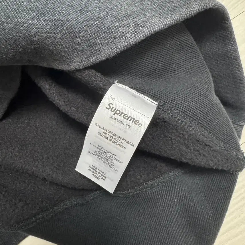 [BUNJANG] Supreme Washed Box Logo Crewneck Black L / 새상품)슈프림 워시드 박스로고 크루넥 블랙 L