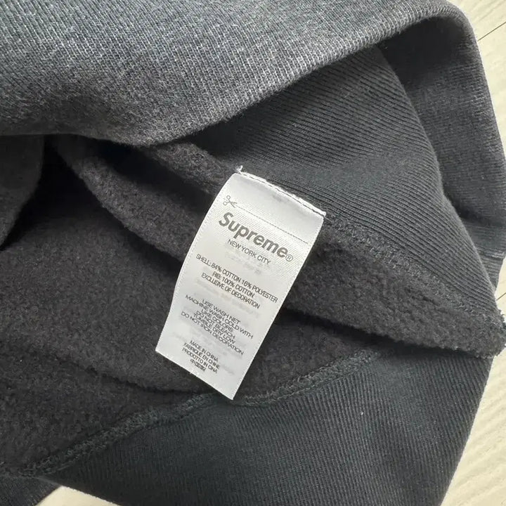 [BUNJANG] Supreme Washed Box Logo Crewneck Black L / 새상품)슈프림 워시드 박스로고 크루넥 블랙 L