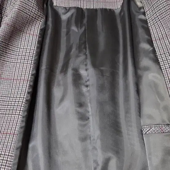 [BUNJANG] River Classy Check Coat / (거의새것) 리버클래시 체크 코트 (간절기 봄가을 코트)