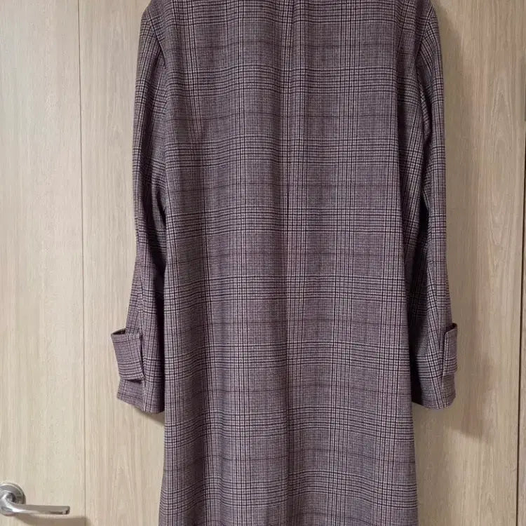 [BUNJANG] River Classy Check Coat / (거의새것) 리버클래시 체크 코트 (간절기 봄가을 코트)