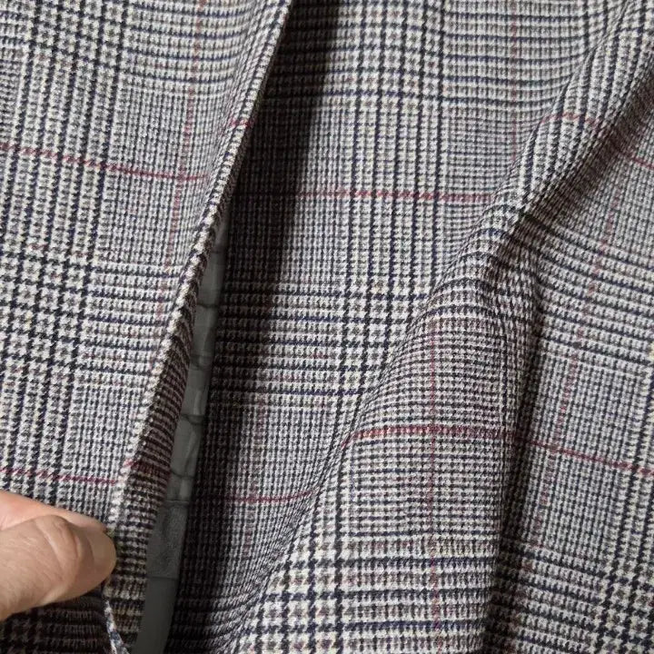 [BUNJANG] River Classy Check Coat / (거의새것) 리버클래시 체크 코트 (간절기 봄가을 코트)