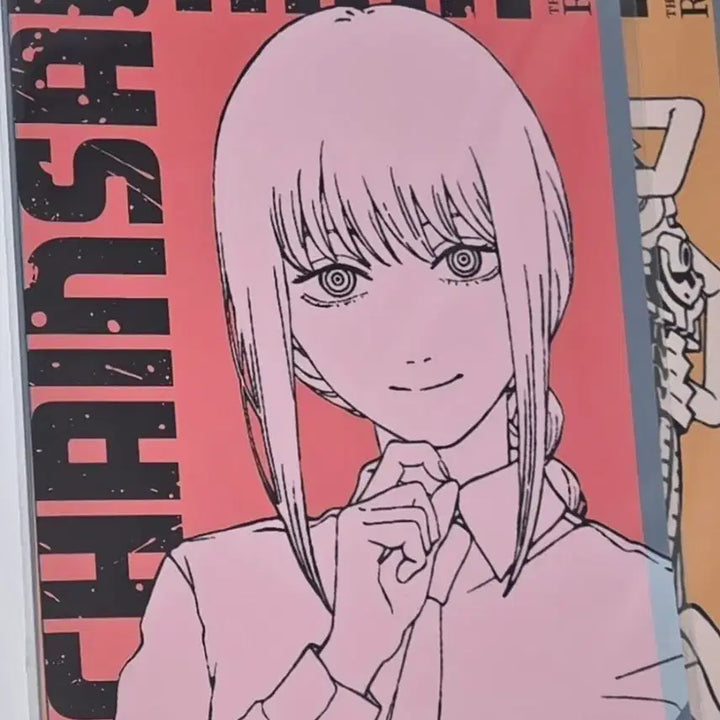 [BUNJANG] Chainsaw Man Hongdae Popup Clear File Set / 체인소맨 홍대 팝업 클리어파일 세트