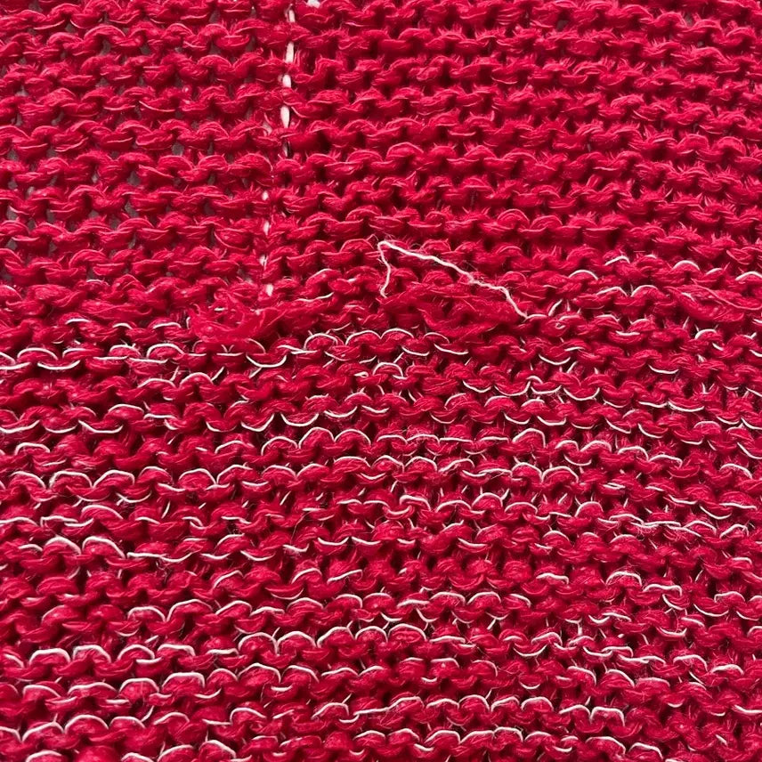 [BUNJANG] LeeYe Red Knit Vest / 이예 레드 니트베스트 1