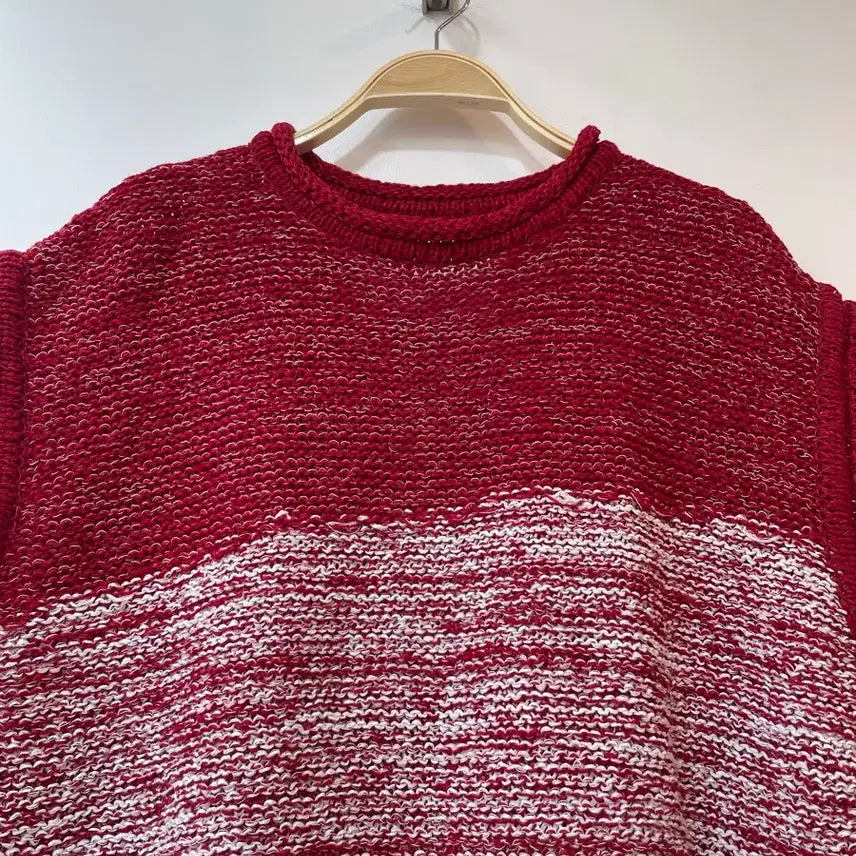 [BUNJANG] LeeYe Red Knit Vest / 이예 레드 니트베스트 1
