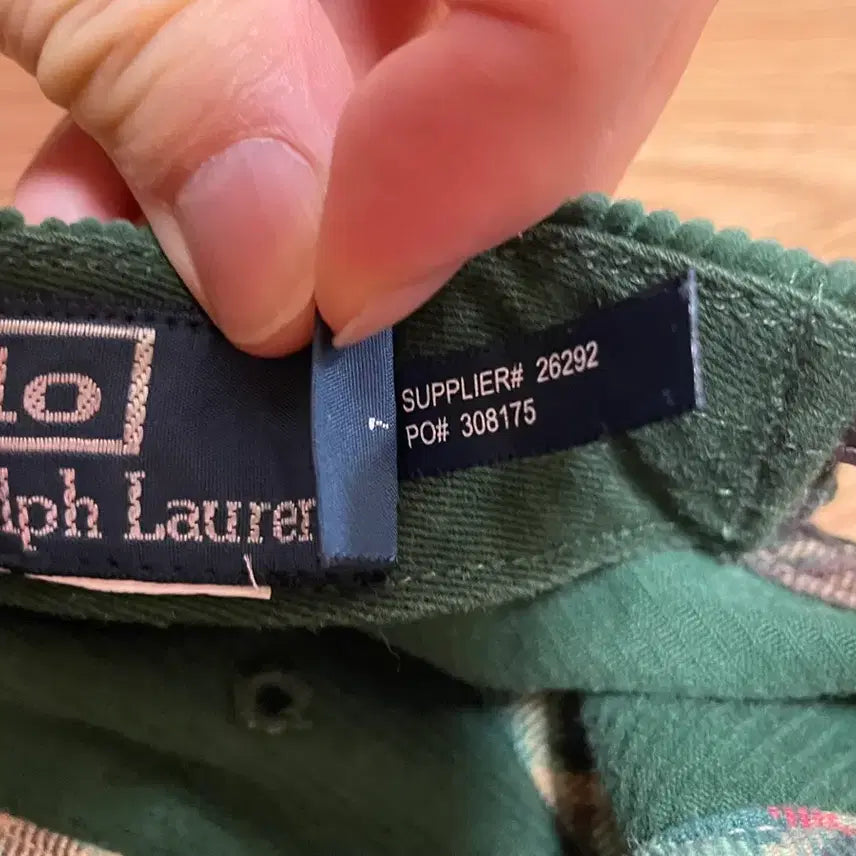 [BUNJANG] Polo Corduroy Ball Cap / 폴로 코듀로이 볼캡 정품