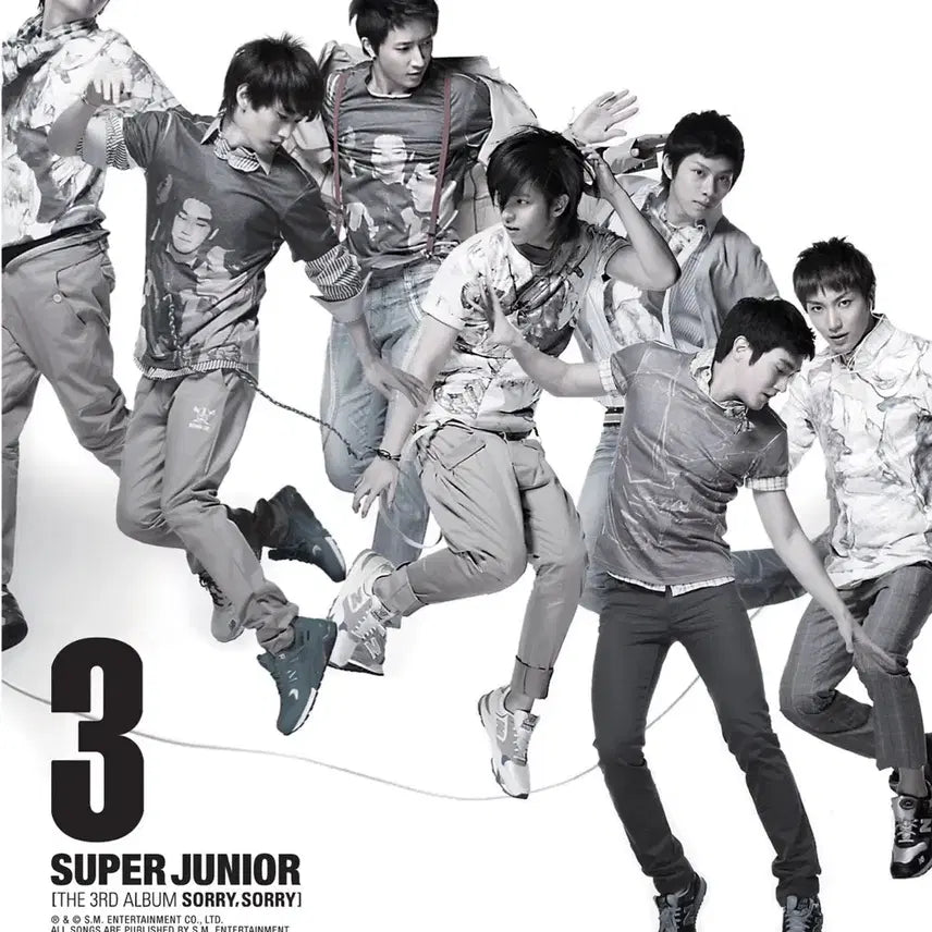 [BUNJANG] Super Junior Sorry Sorry C Version Album CD / 슈퍼주니어 3집 Sorry Sorry C버전 앨범 시디 CD 슈퍼 주니어