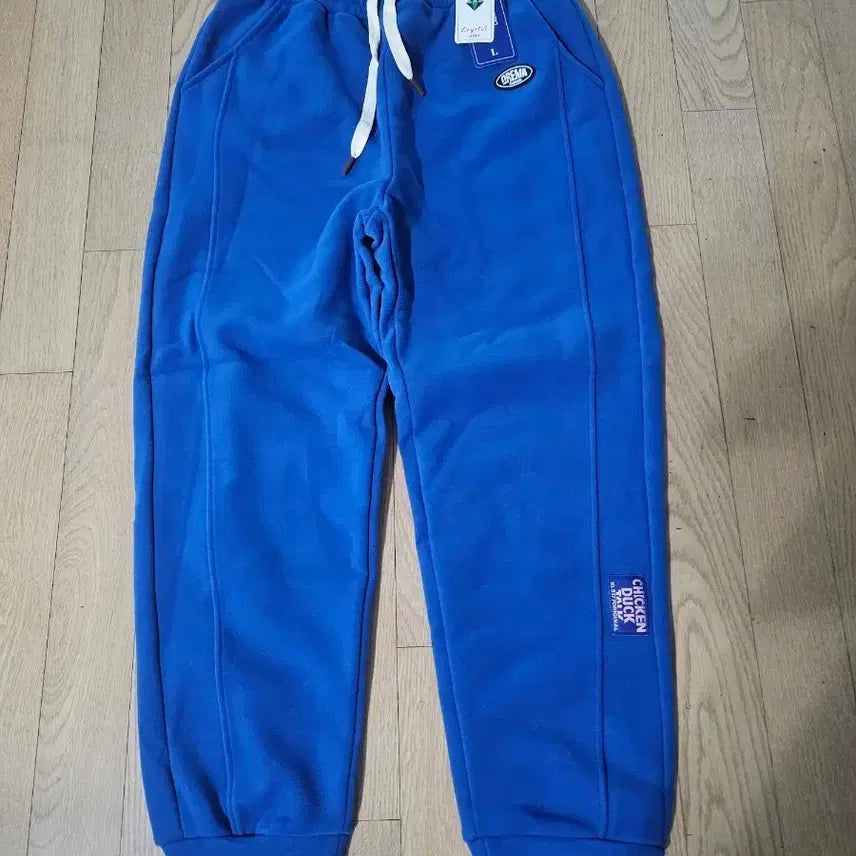 [BUNJANG] Blue Fleece L Jogger Pants / 여성//블루 소재좋은 기모 조거바지//택L