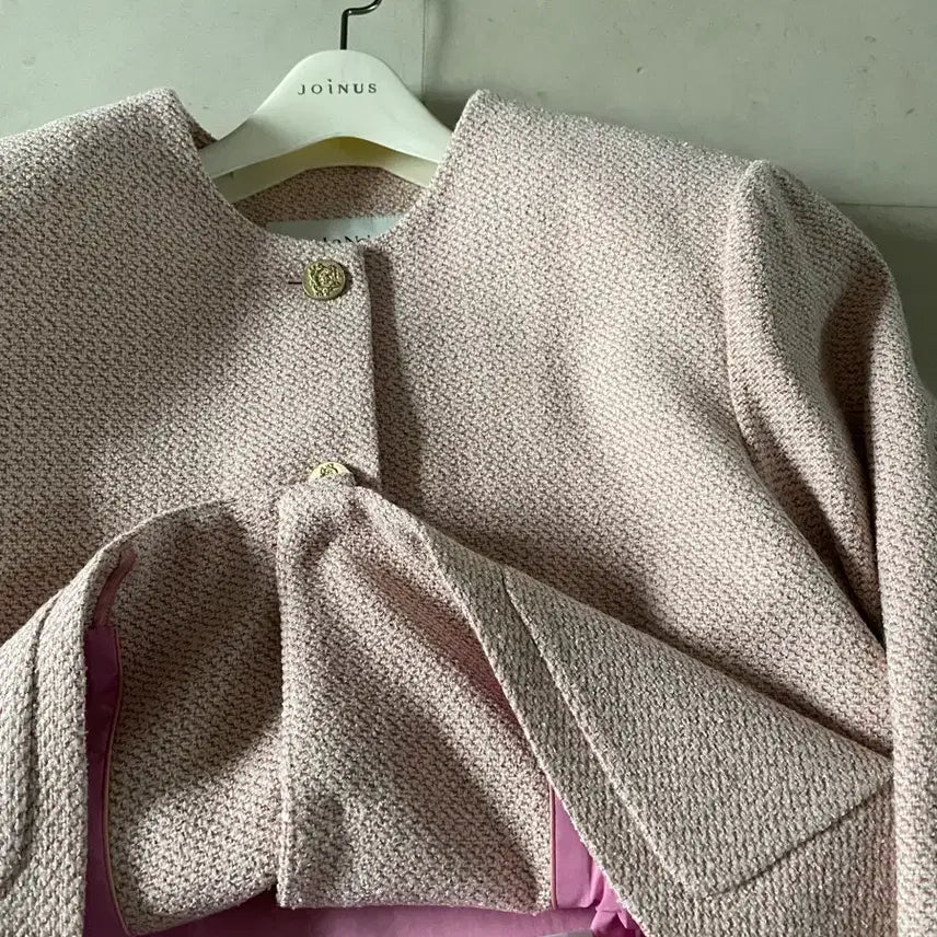 [BUNJANG] Lanoi Tweed Jacket / 66 새 lanoi 24만원 봄 트위드자켓.던스트.레니본.샤틴.마인.미샤