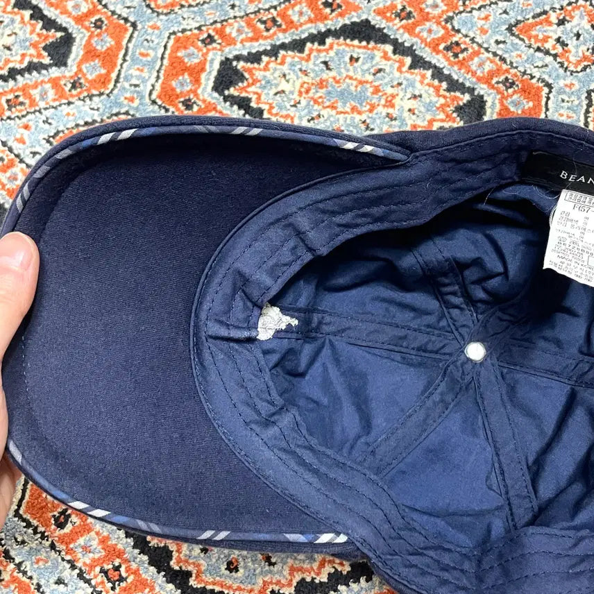 [BUNJANG] Bean Pole Navy Ball Cap / 빈폴 네이비 볼캡 FREE