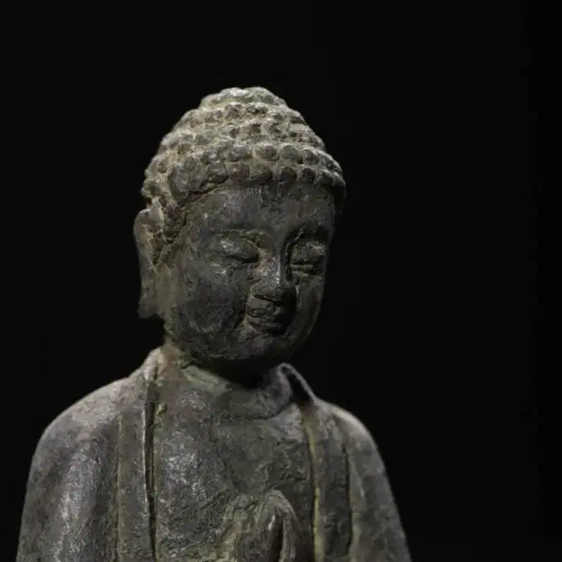 [BUNJANG] Ming Dynasty Bronze Seated Buddha Statue / 진품 ! 청동여래좌상!불상! 명나라!불교미술!