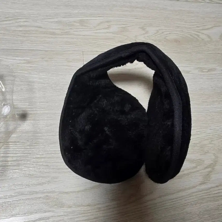 [BUNJANG] Black Fur Earmuffs / 검정색 털 귀마개입니다