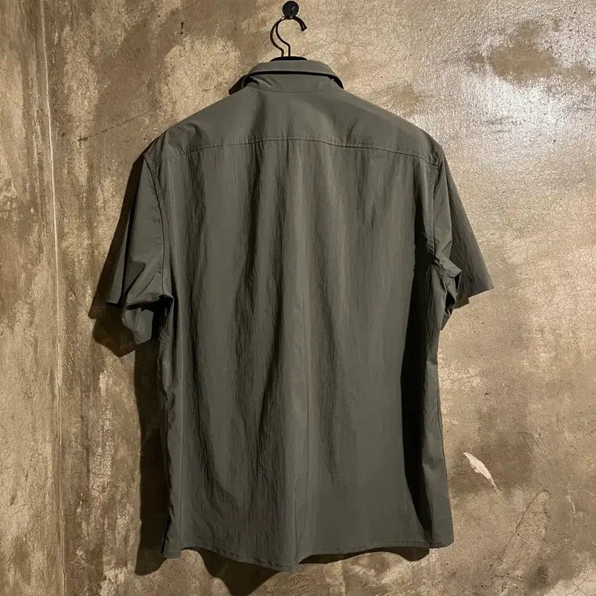 [BUNJANG] Galaxy Nylon Short Sleeve Shirt / 갤럭시 나일론 반팔 셔츠